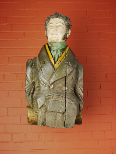 Ship Figurehead, Male Figure