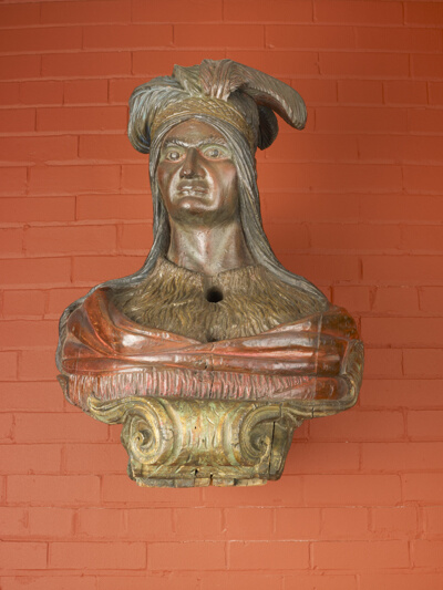 Ship Figurehead: Native American Bust