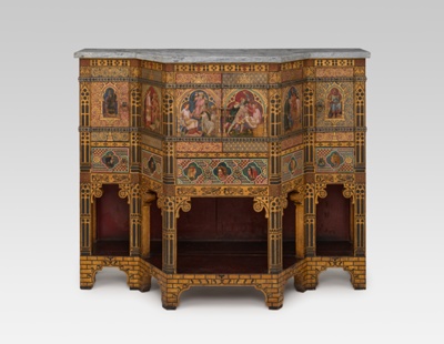 Sideboard and Wine Cabinet