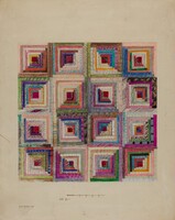 Silk Patchwork for Pillow