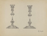Silver Candlesticks