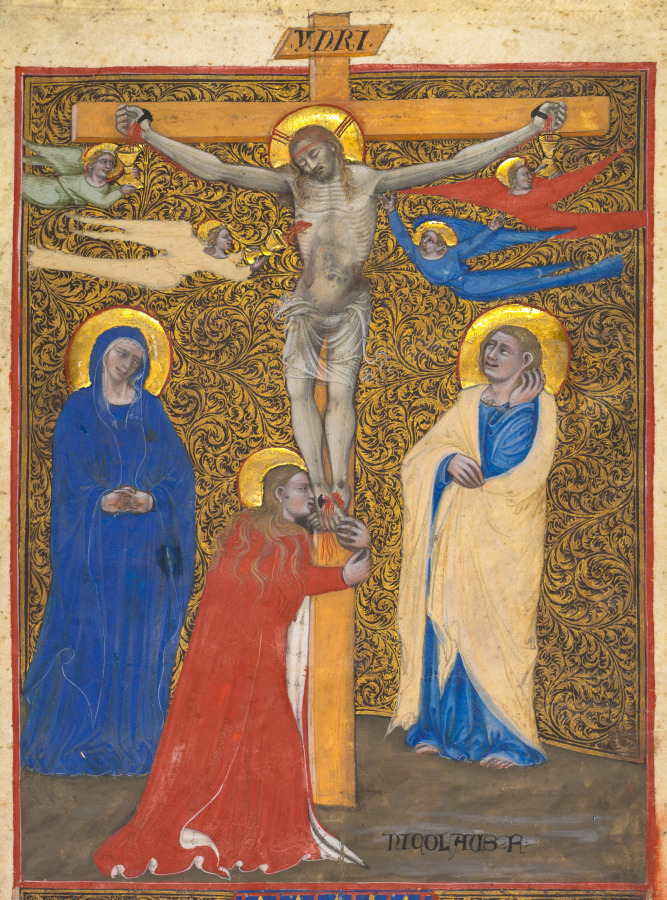 Single Leaf from a Missal: The Crucifixion