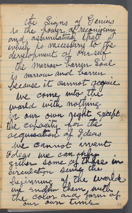 Sketchbook, page 033: Notes