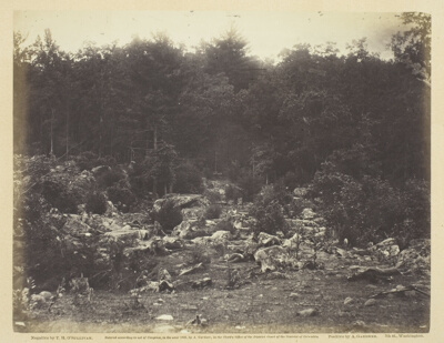 Slaughter Pen, Foot of Round Top, Gettysburg