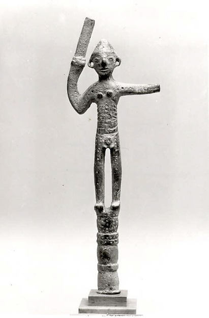 Smiting god figure