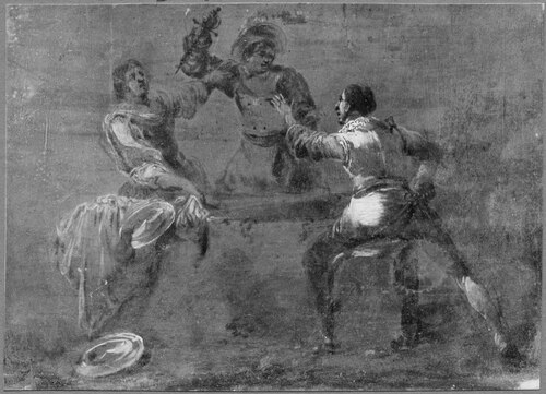 Soldiers Arguing