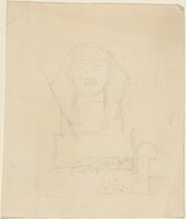 Sphinx with Reclining Figures in Foreground