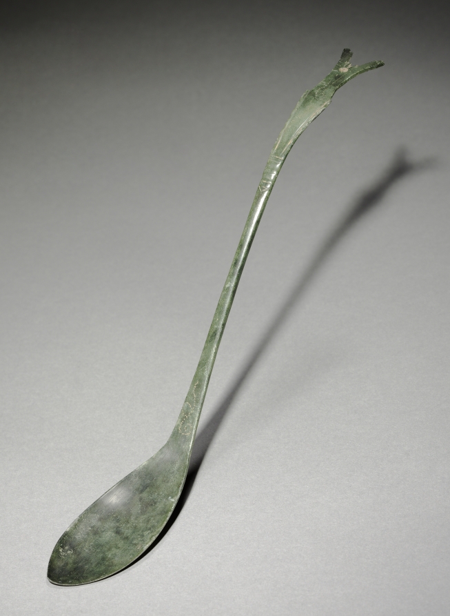 Spoon with Fish-Tail Design