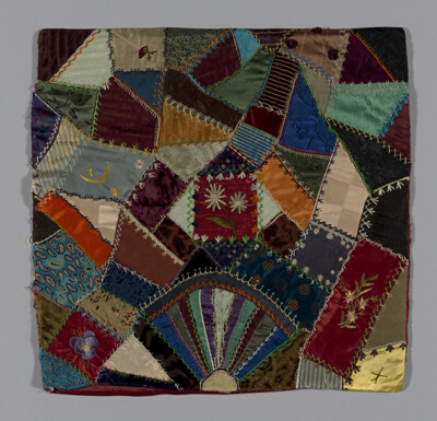 Square from a 'Crazy Quilt'