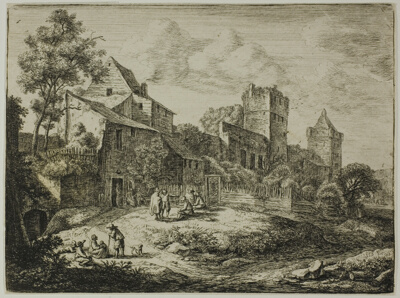 Square in Front of an Inn