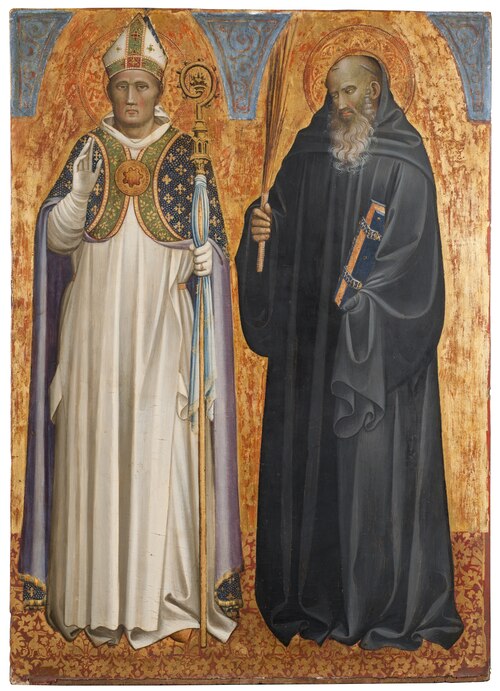 St Benedict and Bishop Donatus