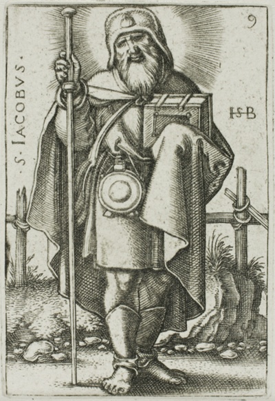 St. James Major, plate 9 from The Twelve Apostles