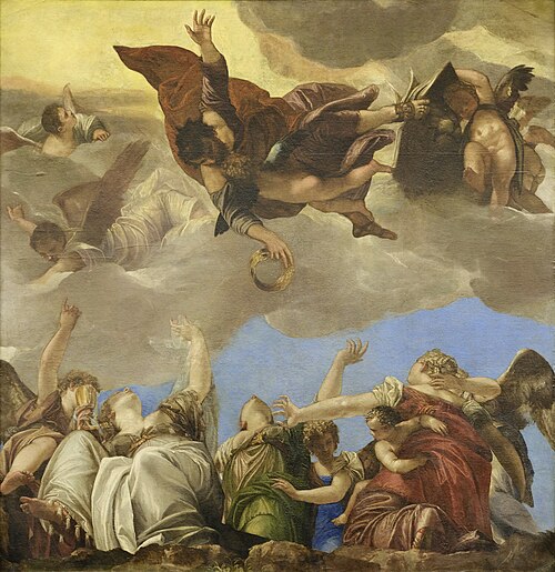 St. Mark Crowning the Virtues