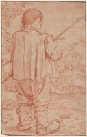 Standing Boy in a Landscape