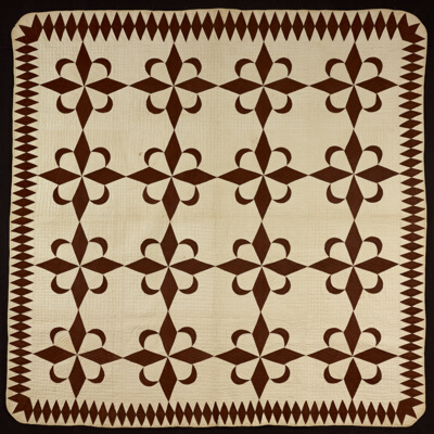 "Star and Crescent" Quilt