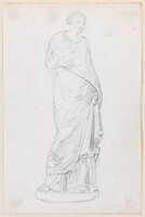 Statue of a Female in a Toga