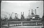 Steamboats Loading Cotton at a Dock