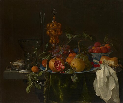 Still life with fruit
