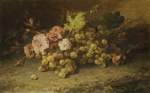 Still life with grapes