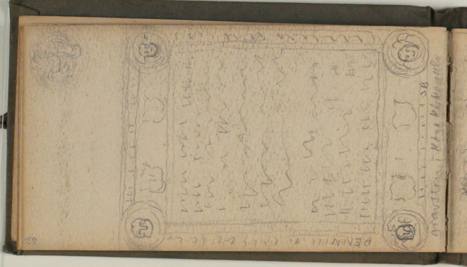 Studier af gravstene