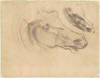 Studies for "Apollo in His Chariot with the Hours"