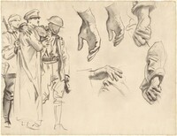 Studies for "Gassed"