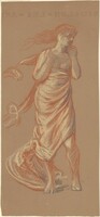 Study for "Greek Girls Bathing" [recto]