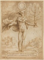 Study for Harpocrates (Silentio Deum Cole)