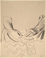 Study for "Mr. and Mrs. Philip Wase"