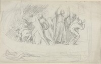 Study for "The Deluge"