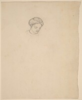 Study of a Girl's Head