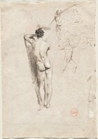 Study of a Male Nude and Other Studies