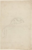 Study of a Semi-Reclining Figure