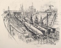 Submarines in Dry Dock