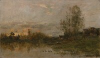 Sunset on the River