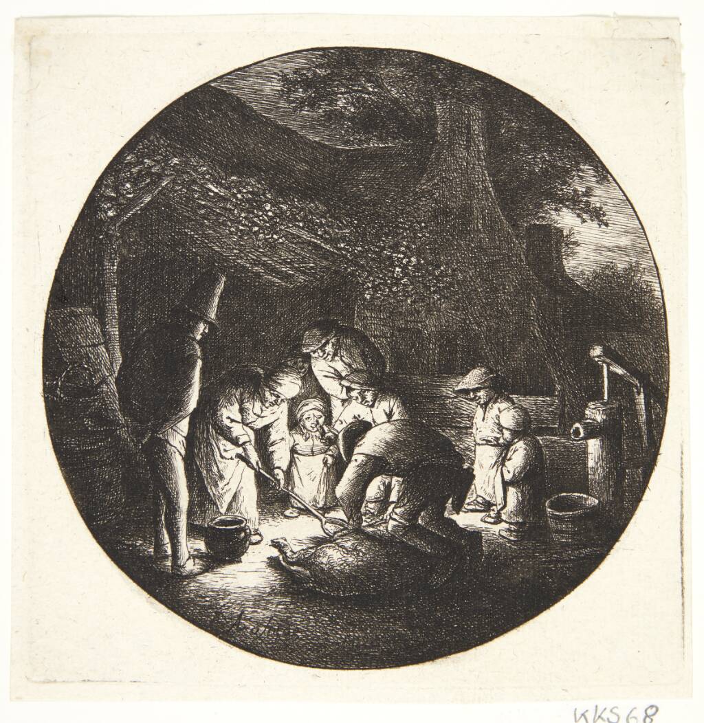 Svinet slagtes
