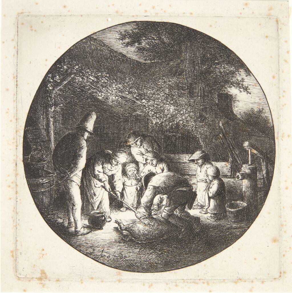 Svinet slagtes