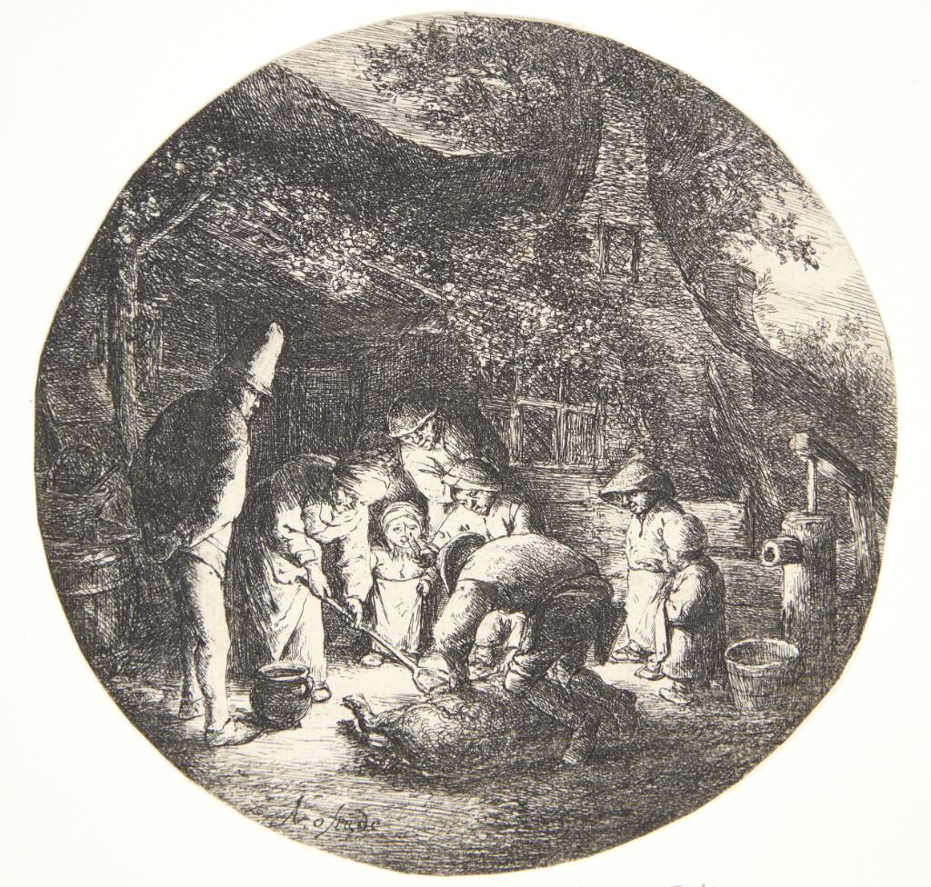 Svinet slagtes