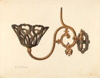 Swinging Lamp Bracket
