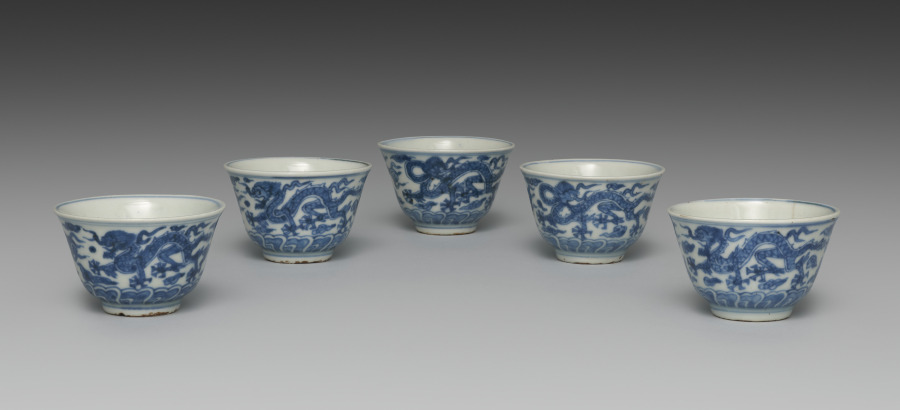 Teacups with Dragons