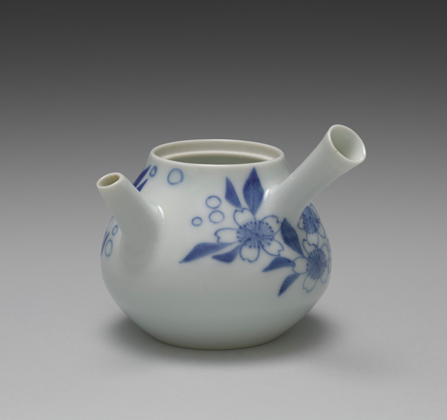 Teapot with Cherry Blossoms