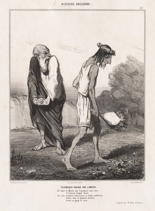 Telemachus Ravaged by Love