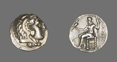Tetradrachm (Coin) Depicting the Hero Herakles