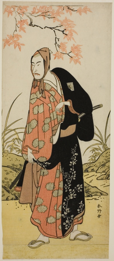 The Actor Ichikawa Komazo III as Katanaya Hanshichi in the Play Heike Hyobanki, Performed at the Nakamura Theater in the Ninth Month, 1789
