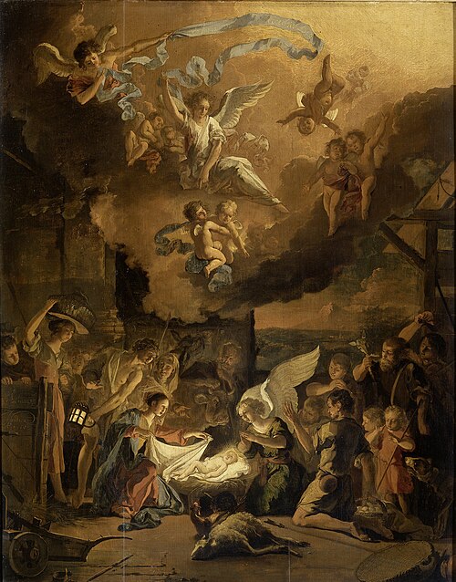 The adoration of the shepherds