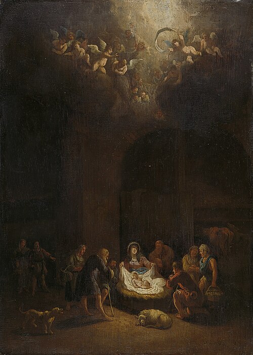 The adoration of the shepherds
