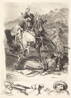 The Battle of the Giaour and the Pasha (Combat du Giaour et du Pacha)