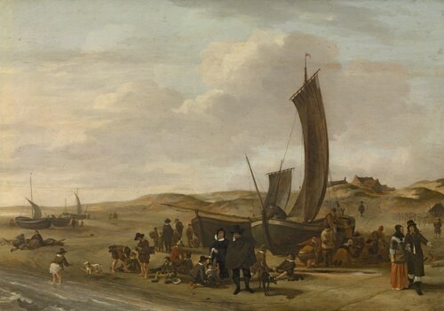 The Beach at Scheveningen