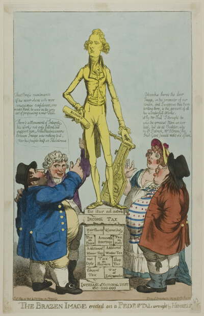 The Brazen Image Erected on a Pedestal Wrought by Himself