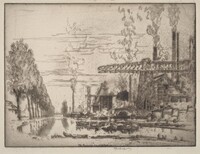 The Brussels Canal, A Modern Hobbema